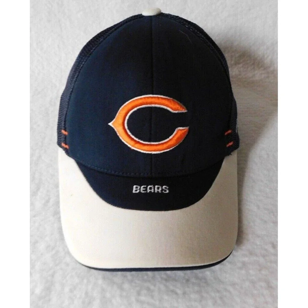 Chicago Bears Youth Hat Reebok NFL Adjustable Cap Blue Orange
